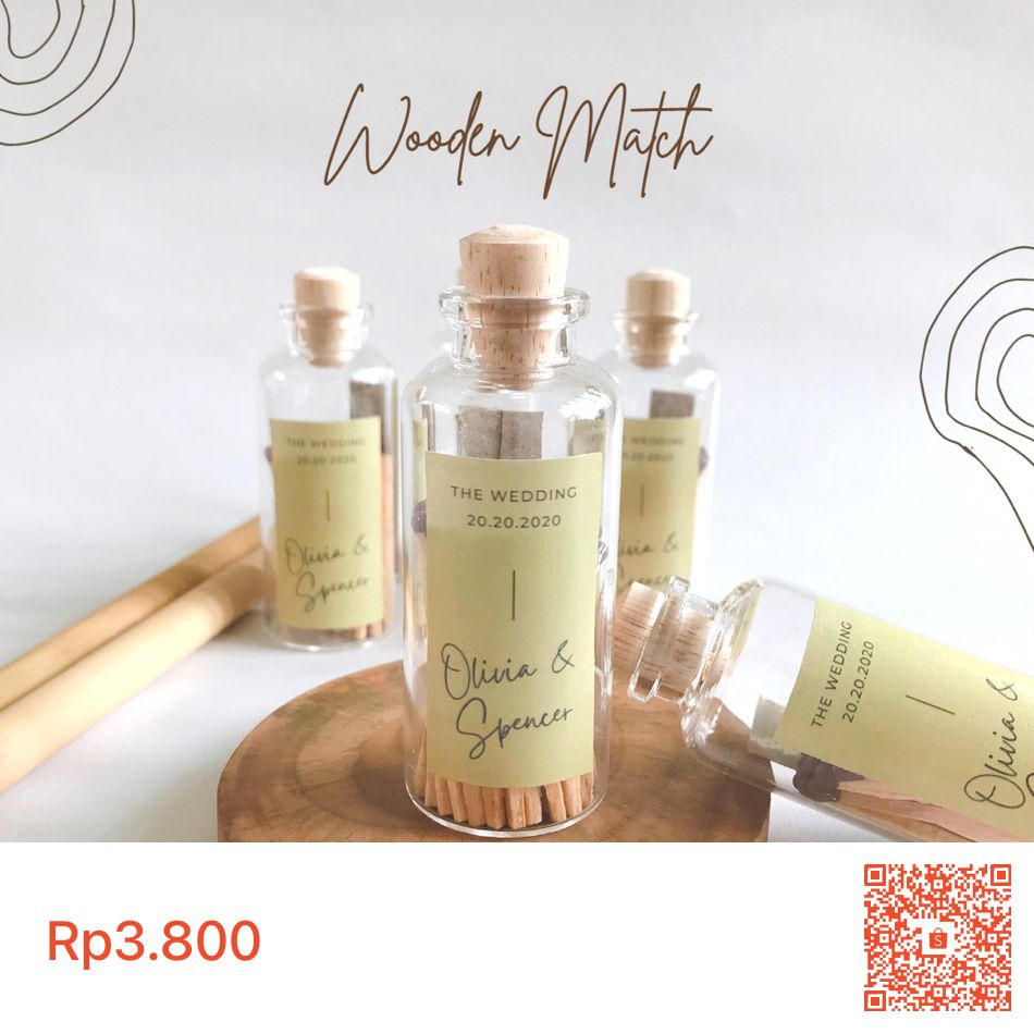 Souvenir Korek Api Kayu